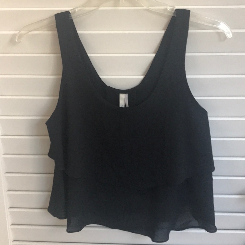 Paper Crane Cropped Tank